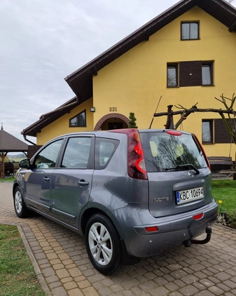 Nissan Note cena 16500 przebieg: 120000, rok produkcji 2009 z Szepietowo małe 301